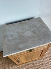Load image into Gallery viewer, Edwardian Marble Topped Cabinet
