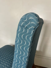 Load image into Gallery viewer, Victorian Slipper Chair - newly reupholstered
