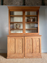 Load image into Gallery viewer, Large Antique Pine Glazed Dresser
