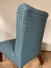 Load image into Gallery viewer, Victorian Slipper Chair - newly reupholstered
