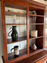Load image into Gallery viewer, Regency Glazed Cabinet on Turned Legs

