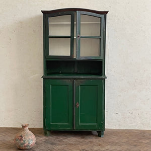 Hungarian Glass Panelled Dresser