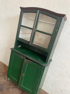 Hungarian Glass Panelled Dresser