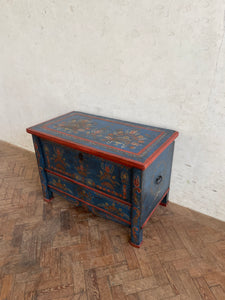 Hungarian Marriage Chest on Raised Legs