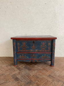 Hungarian Marriage Chest on Raised Legs