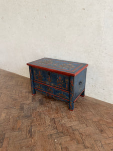 Hungarian Marriage Chest on Raised Legs