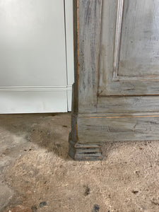 Antique French Sideboard  - Painted in a Blue / Grey