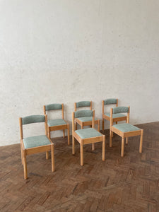 Set of 6 Mid - Century Chairs