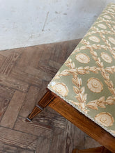 Load image into Gallery viewer, An Edwardian rosewood and inlaid duet stool
