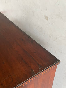 19th Century Dutch Walnut Tallboy Chest of Drawers