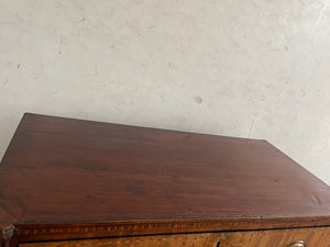 19th Century Dutch Walnut Tallboy Chest of Drawers