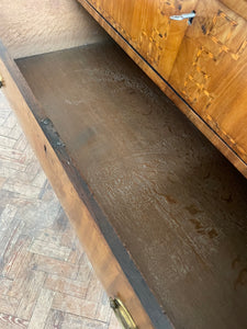 19th Century Dutch Walnut Tallboy Chest of Drawers