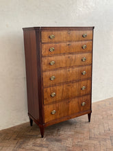 Load image into Gallery viewer, 19th Century Dutch Walnut Tallboy Chest of Drawers
