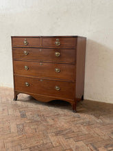 Load image into Gallery viewer, A George IV Mahogany Chest of Drawers
