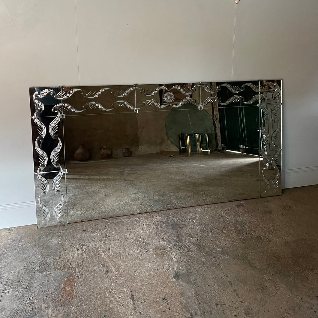 Huge French Cafe Mirror