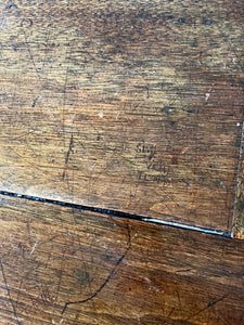Early 20th Century Walnut Refectory Dining Table