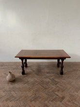 Load image into Gallery viewer, Early 20th Century Walnut Refectory Dining Table

