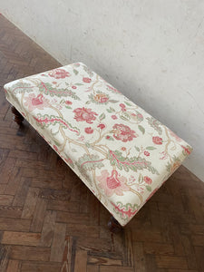 Colefax and Fowler Ottoman / Footstool