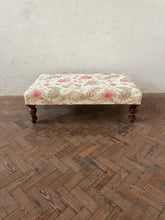 Load image into Gallery viewer, Colefax and Fowler Ottoman / Footstool
