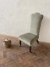 Load image into Gallery viewer, Small Victorian Bedroom Chair
