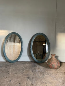 Pair of 19th Century Painted Mirrors