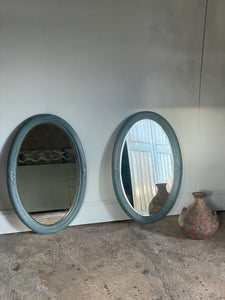 Pair of 19th Century Painted Mirrors