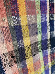 Checked Turkish Rag Runner