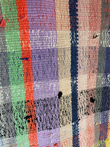 Checked Turkish Rag Runner