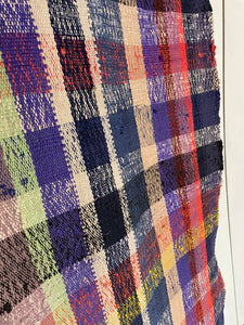 Checked Turkish Rag Runner