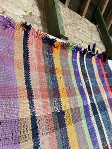Checked Turkish Rag Runner
