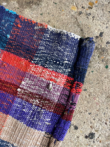 Checked Turkish Rag Runner