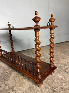 Barley Twist Hanging Shelf