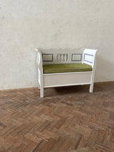 Load image into Gallery viewer, Small Vintage Hall Bench - Swedish Style
