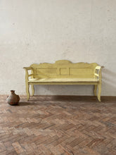 Load image into Gallery viewer, Yellow Hungarian Bench
