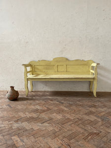 Yellow Hungarian Bench