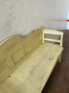 Yellow Hungarian Bench
