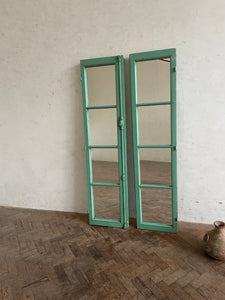 Antique French Mirrored Doors