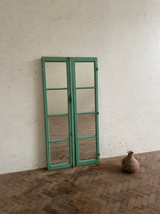 Antique French Mirrored Doors
