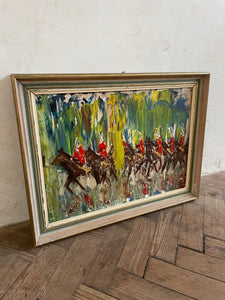 Modern Abstract Cavalry Painting