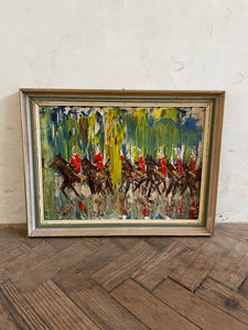 Modern Abstract Cavalry Painting *ON HOLD*