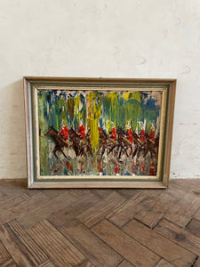 Modern Abstract Cavalry Painting