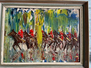 Modern Abstract Cavalry Painting *ON HOLD*