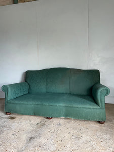 1930s Sofa with Bun Feet