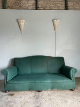 Load image into Gallery viewer, 1930s Sofa with Bun Feet
