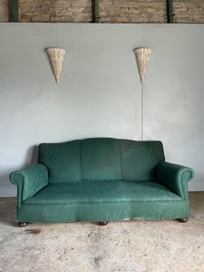 1930s Sofa with Bun Feet