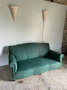 1930s Sofa with Bun Feet