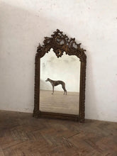 Load image into Gallery viewer, Circa 1800 Gilded French Mirror with orginal glass
