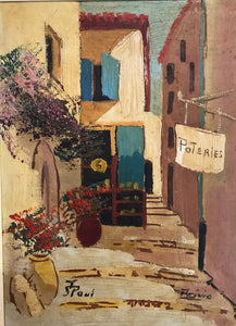 'Poteries' Oil Painting
