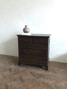 18th Century English Oak Chest of Drawers