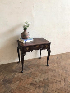 Gothic Carved 18th Century Low Boy